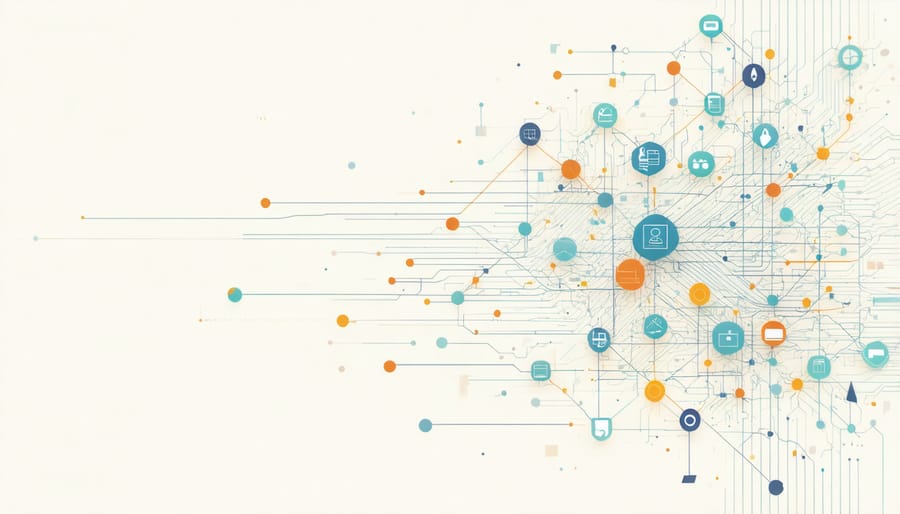 Conceptual representation of THCA with digital networks